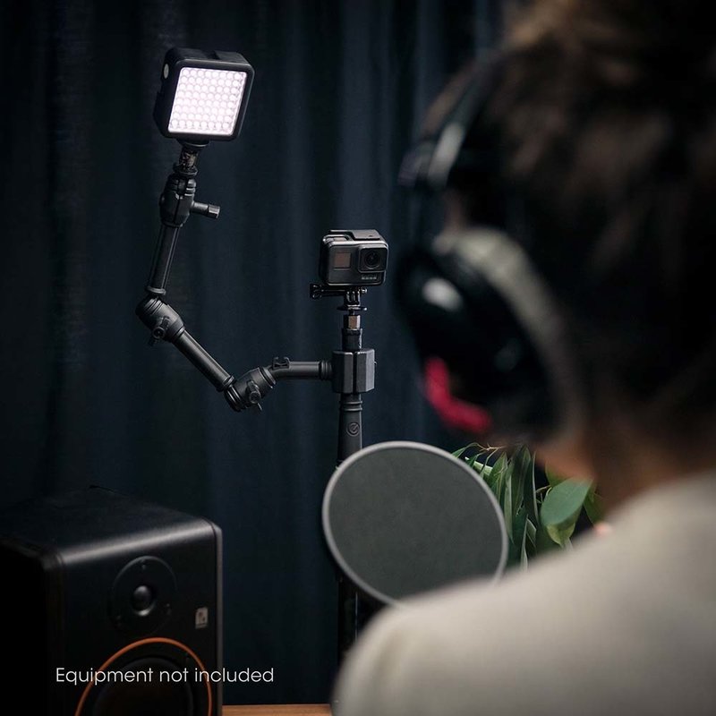 MS 0200 SET1 microfoonstatiefset voor tafelmontage met telescopische hengel