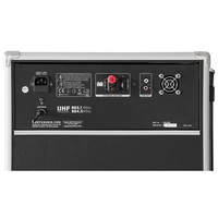 ST180 mobiele geluidsinstallatie op accu met draadloze microfoons