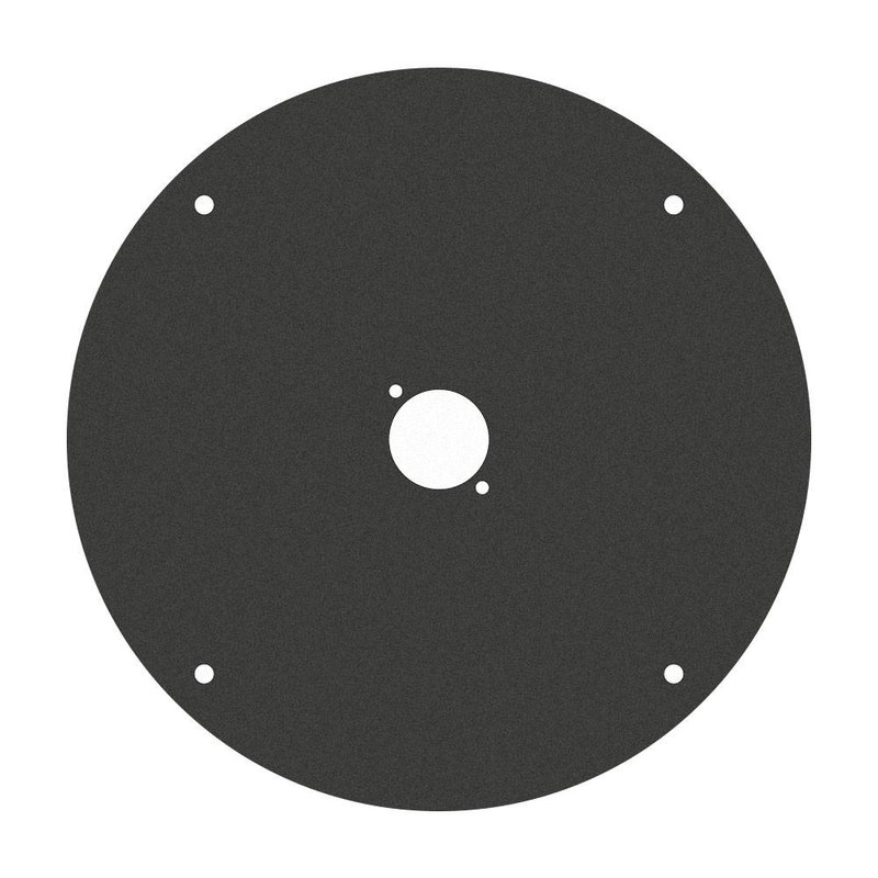 Adam Hall 70225D1 plaat voor 70225 met 1x D-size gat 70225D1 plaat voor 70225 met 1x D-size gat