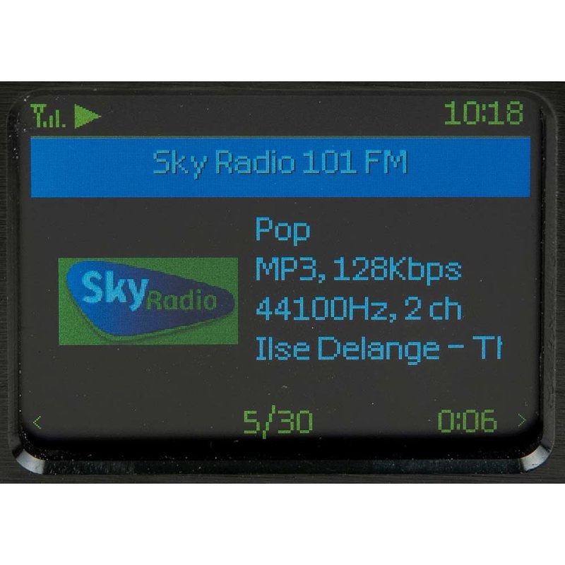 IR-150BT internetradio & mediaspeler met BT, DAB+ & FM 1HE