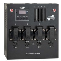 Showtec TED Pack LC 4-kanaals dimmerpack met faders & DMX TED Pack LC 4-kanaals dimmerpack met faders & DMX