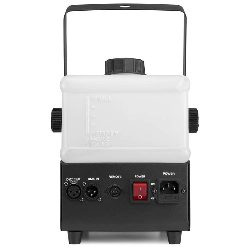 Rage 1000LED rookmachine met RGB licht & draadloze afstandsbediening