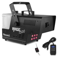 BeamZ Rage 1500LED rookmachine met RGB licht & draadloze afstandsbediening Rage 1500LED rookmachine met RGB licht & draadloze afstandsbediening