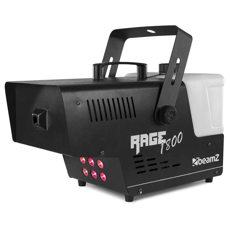Rage 1800LED rookmachine met RGBA licht & draadloze afstandsbediening