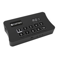 Cameo DVC CUE programmeerbare DMX-interface 1024 kanalen met keyboard DVC CUE programmeerbare DMX-interface 1024 kanalen met keyboard