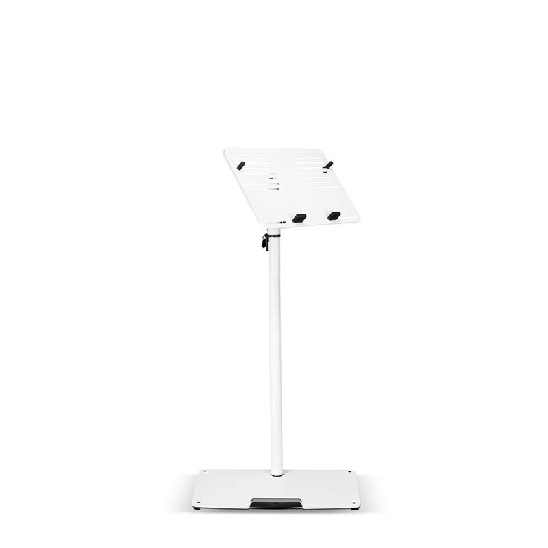 LTS T 02W laptopstatief met verstelbare houders & stalen baseplate