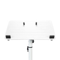 LTS T 02W laptopstatief met verstelbare houders & stalen baseplate