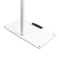 LTS T 02W laptopstatief met verstelbare houders & stalen baseplate