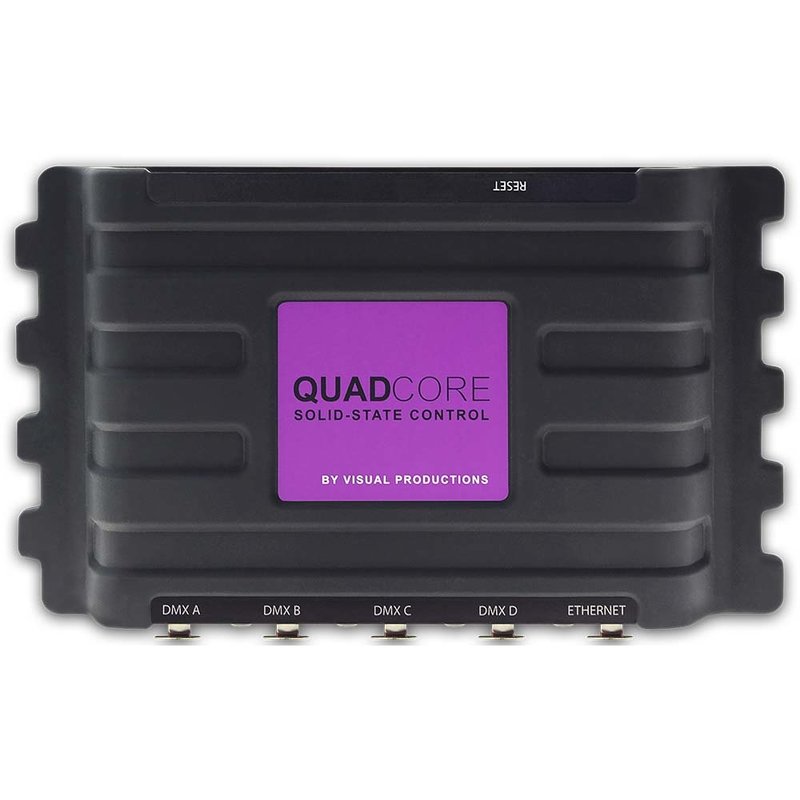 QuadCore DMX lichtcontroller & interface 2048 kanalen