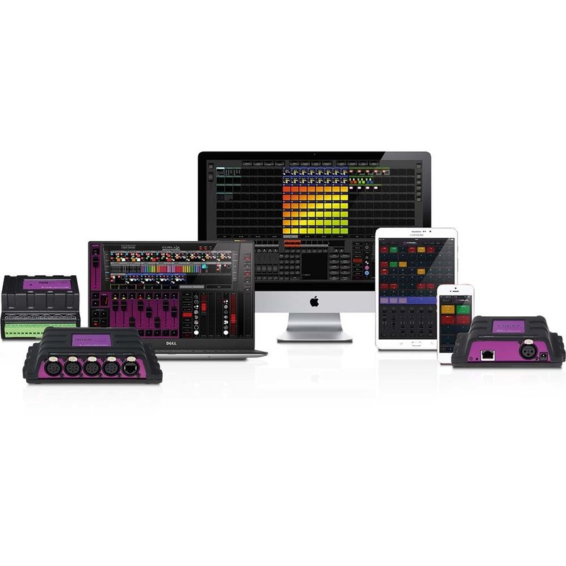 QuadCore DMX lichtcontroller & interface 2048 kanalen
