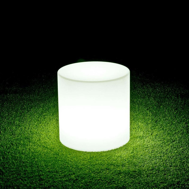 T-40 decoratieve lichtcilinder op accu 40cm 16 kleuren