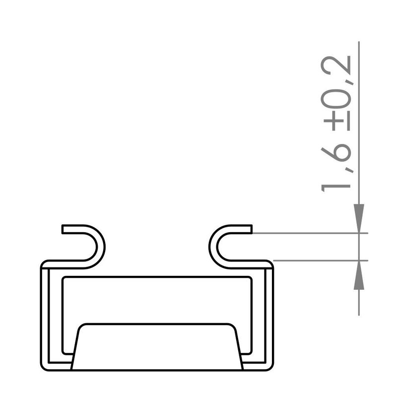 Adam Hall Rackware 5651 Kooimoer 1,5mm (10 stuks) Rackware 5651 Kooimoer 1,5mm (10 stuks)