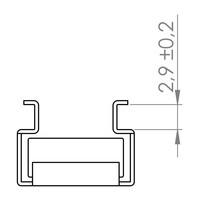 Adam Hall Rackware 5652 Kooimoer 3mm (10 stuks) Rackware 5652 Kooimoer 3mm (10 stuks)
