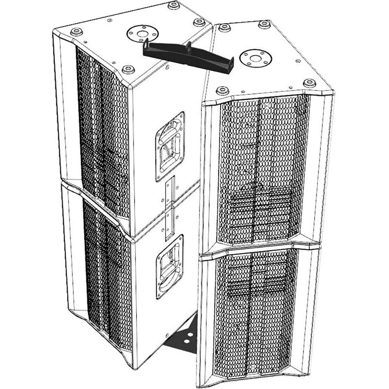 PP-CP ophangkit voor Linear LTS speakers (2 stuks)