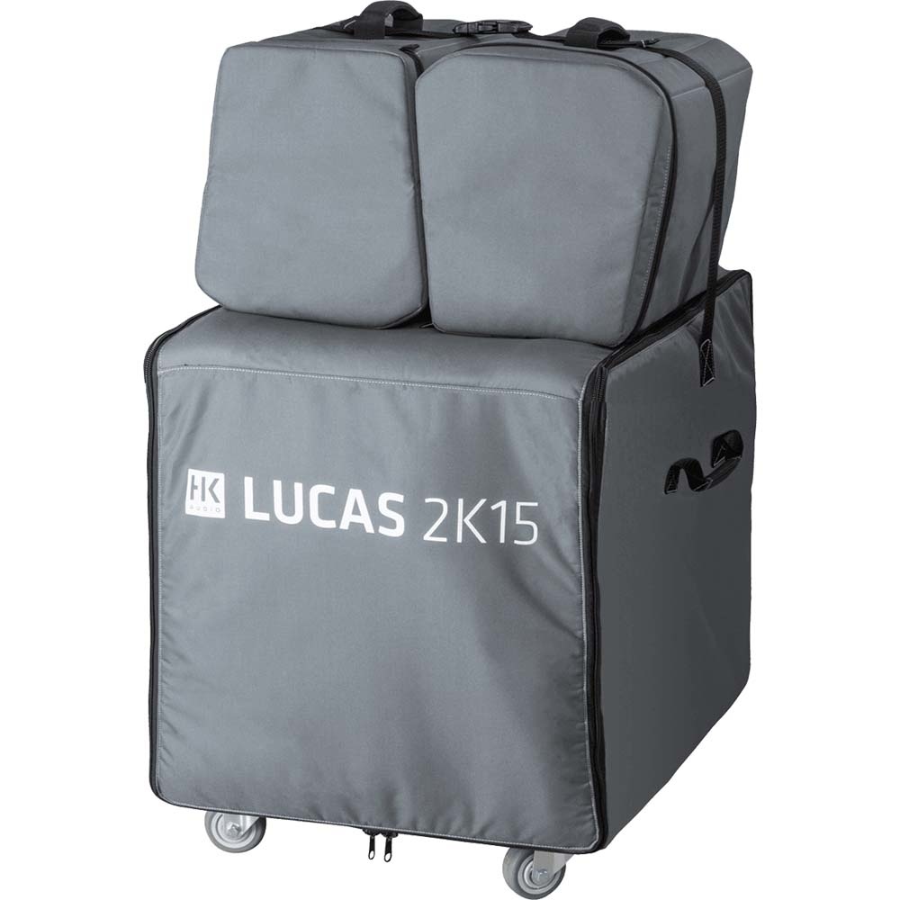 HK Audio Lucas 2K15 Roller Bag transportset afbeelding
