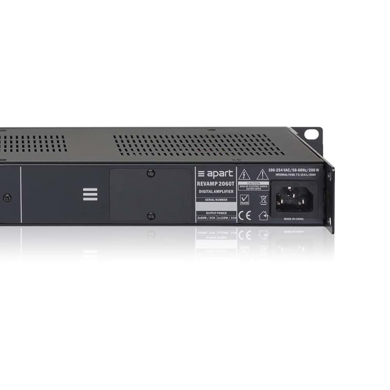 REVAMP2060T 2-kanaals 100 volt 2x 60W zoneversterker