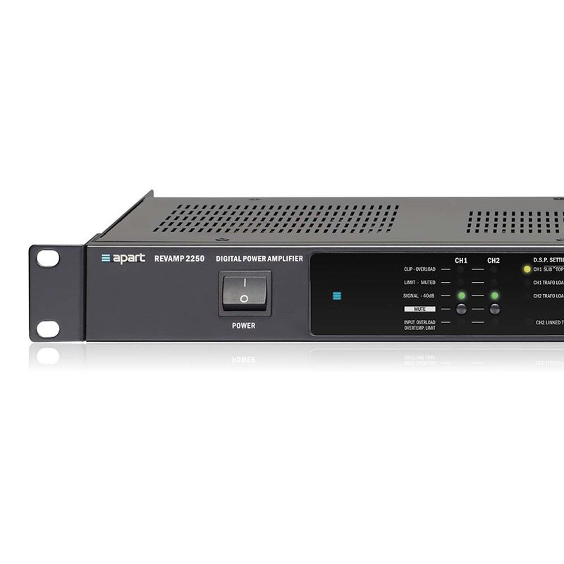 REVAMP2250 2-kanaals 2x 250W digitale zoneversterker