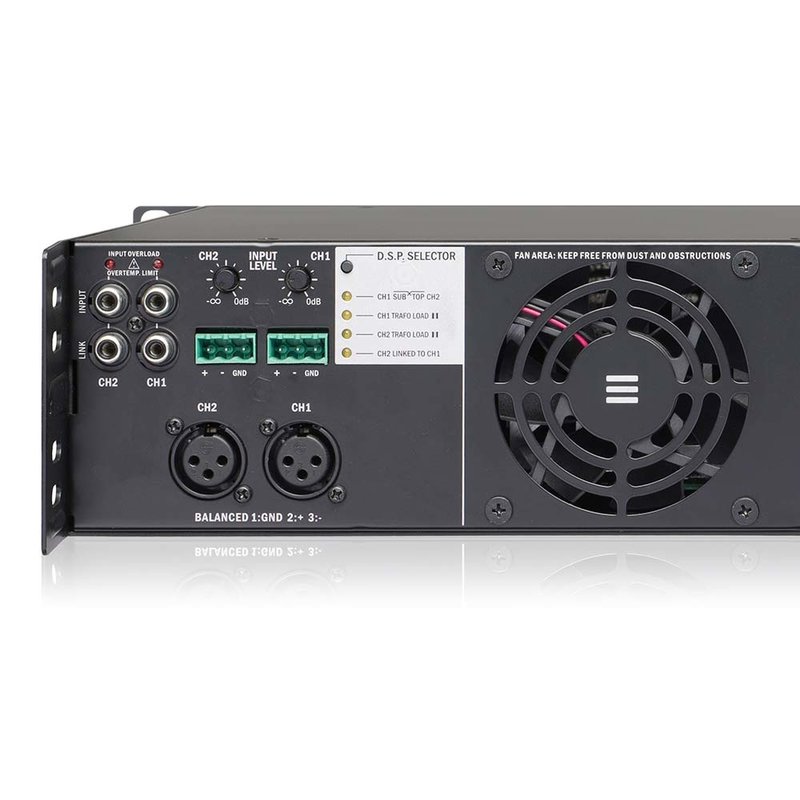 REVAMP2600 2-kanaals 2x 600W digitale zoneversterker