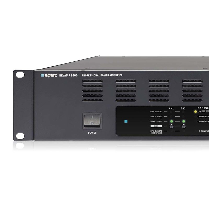 REVAMP2600 2-kanaals 2x 600W digitale zoneversterker