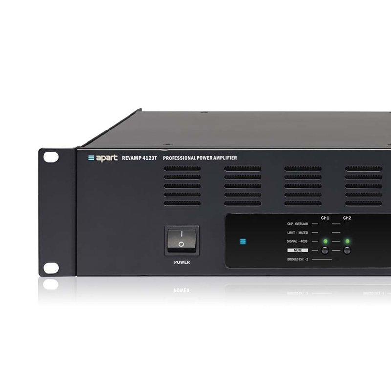 REVAMP4120T 4-kanaals 100 volt 4x 120W zoneversterker