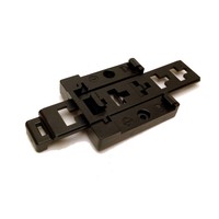 Visual Productions DIN rail holder voor div. lichtcontrollers DIN rail holder voor div. lichtcontrollers