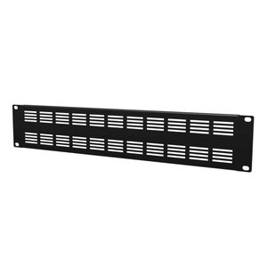 Caymon BSV02 19 inch  inbouw flightcase ventilatiepaneel 2 HE