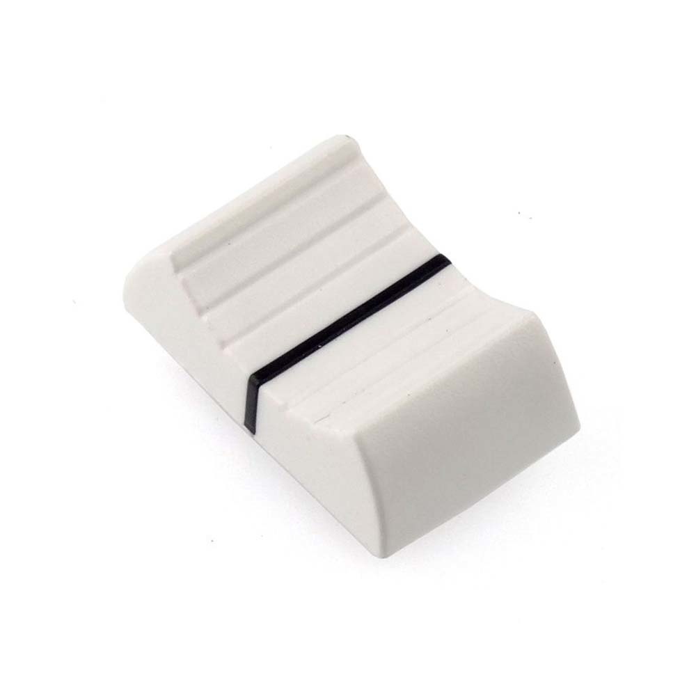Dateq Faderknop voor mengpaneel 15mm breed wit afbeelding