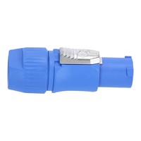4 Star CPF IN powerconnector stekker in blauw