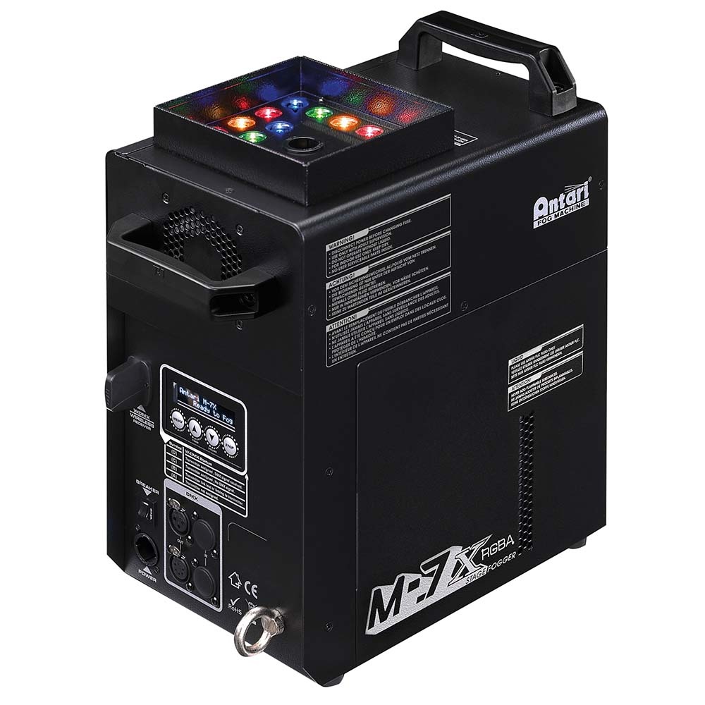 Antari M-7X verticale DMX rookmachine met RGBA-LEDs 1500W