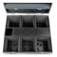 Showtec Eventspot 1600 Q4 set met 6 zilver spots in flightcase Eventspot 1600 Q4 set met 6 zilver spots in flightcase