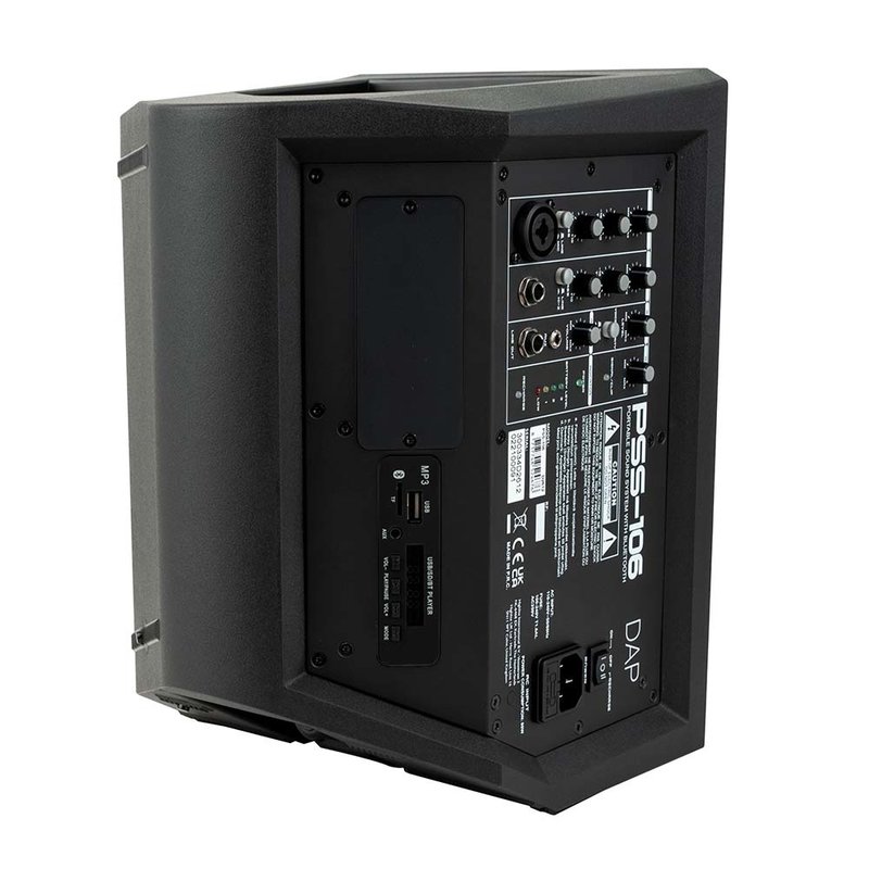 DAP PSS-106 mobiele geluidsset op accu met BT & MP3 PSS-106 mobiele geluidsset op accu met BT & MP3