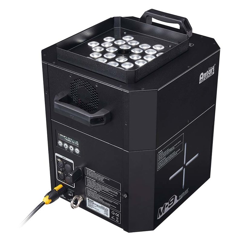 M-9 verticale rookmachine met RGBWA-LEDs 1800W