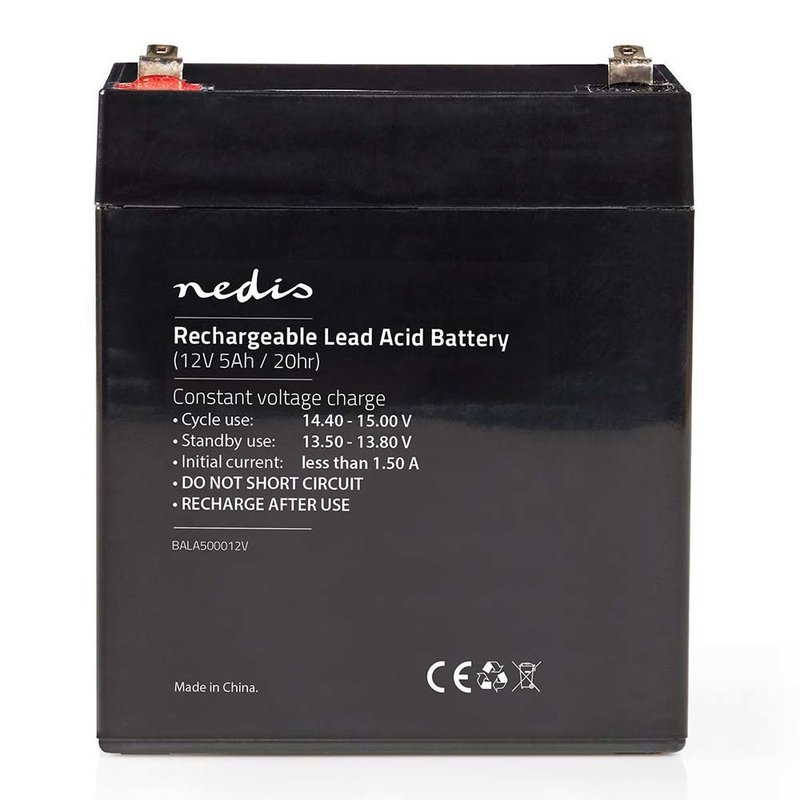 Oplaadbare accu 12V 5000mAh