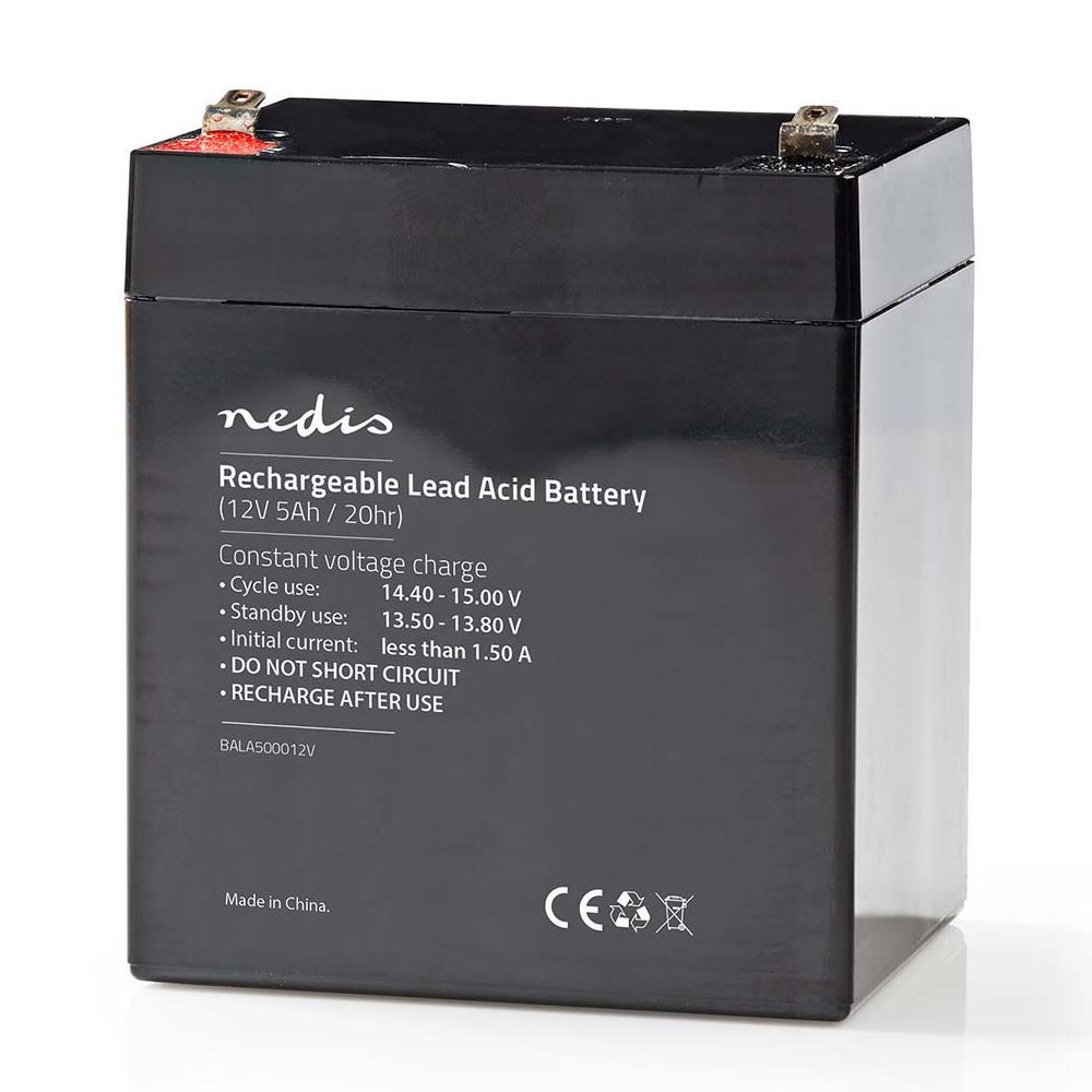 Nedis Oplaadbare accu 12V 5000mAh afbeelding