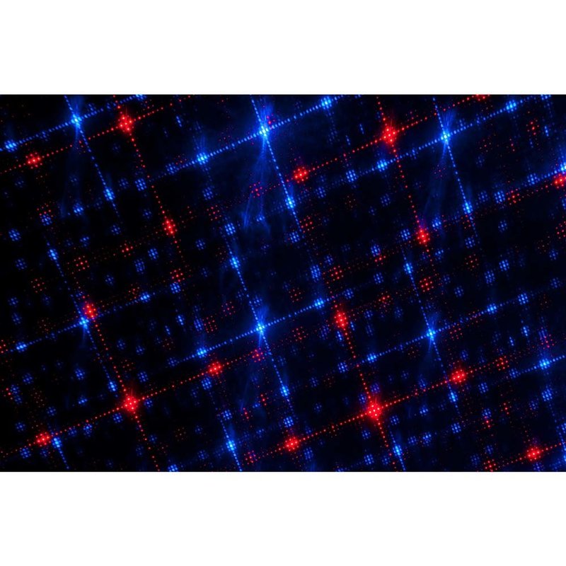 USB quantum laser rood/blauw