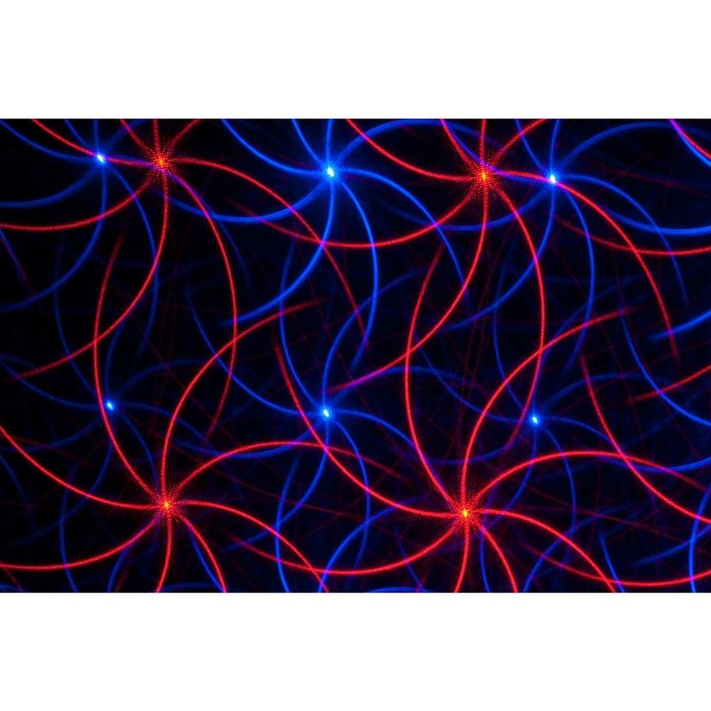 USB quantum laser rood/blauw