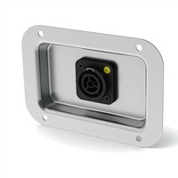 Penn Elcom D0941K-TR-1 inbouwschotel 1x gat voor powerCON TRUE1 zwart D0941K-TR-1 inbouwschotel 1x gat voor powerCON TRUE1 zwart