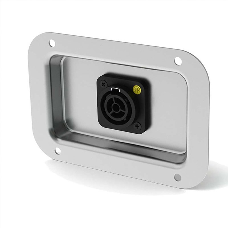 Penn Elcom D0941K-TR-1 inbouwschotel 1x gat voor powerCON TRUE1 zwart D0941K-TR-1 inbouwschotel 1x gat voor powerCON TRUE1 zwart