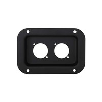 Penn Elcom D0941K-TR-2 inbouwschotel 2x gat voor powerCON TRUE1 zwart D0941K-TR-2 inbouwschotel 2x gat voor powerCON TRUE1 zwart