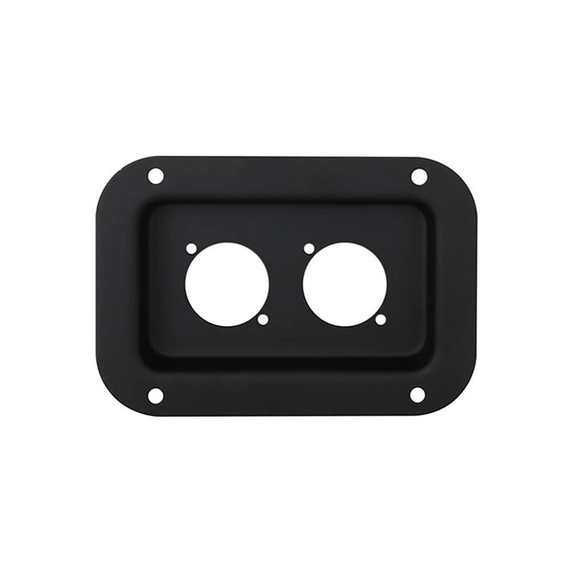 Penn Elcom D0941K-TR-2 inbouwschotel 2x gat voor powerCON TRUE1 zwart D0941K-TR-2 inbouwschotel 2x gat voor powerCON TRUE1 zwart