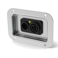 Penn Elcom D0941K-TR-D inbouwschotel 1x gat voor dubbel powerCON TRUE1 zwart D0941K-TR-D inbouwschotel 1x gat voor dubbel powerCON TRUE1 zwart