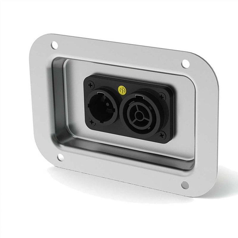 Penn Elcom D0941K-TR-D inbouwschotel 1x gat voor dubbel powerCON TRUE1 zwart D0941K-TR-D inbouwschotel 1x gat voor dubbel powerCON TRUE1 zwart