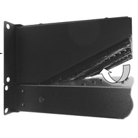 CRC02-DTC 19 inch ventilator-unit met thermostaat 2HE