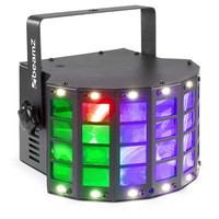 BeamZ Derbystrobe LED DMX lichteffect RGBW Derbystrobe LED DMX lichteffect RGBW