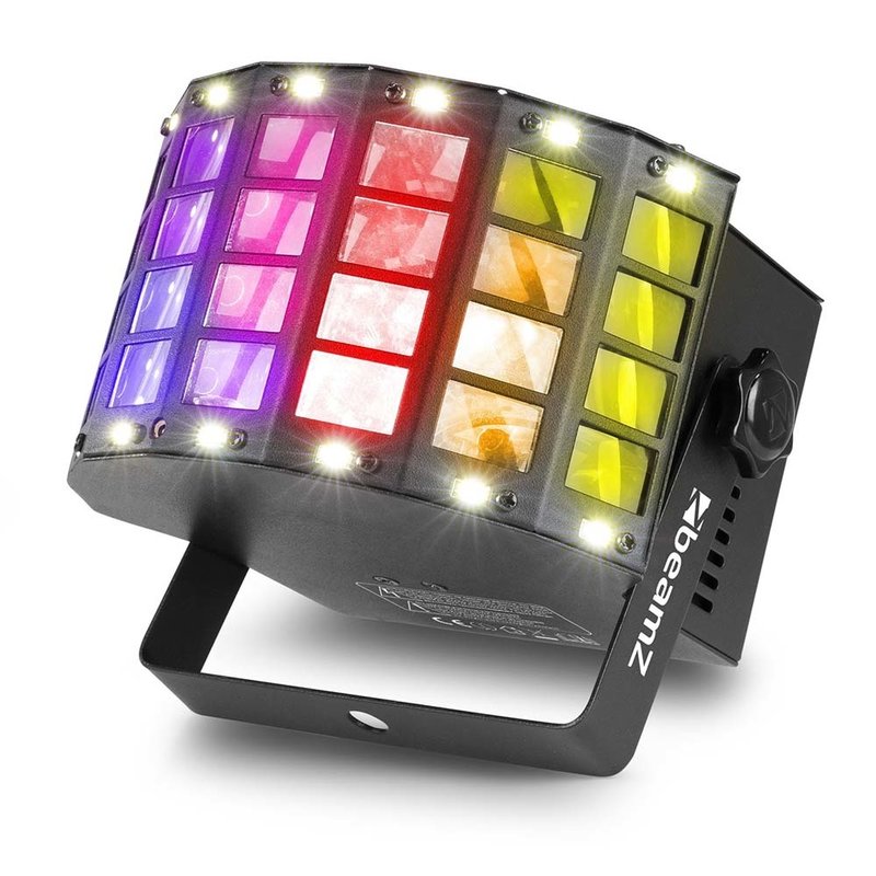 BeamZ Derbystrobe LED DMX lichteffect RGBW Derbystrobe LED DMX lichteffect RGBW