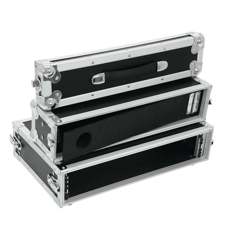 Flightcase voor draadloze ontvangers 2HE
