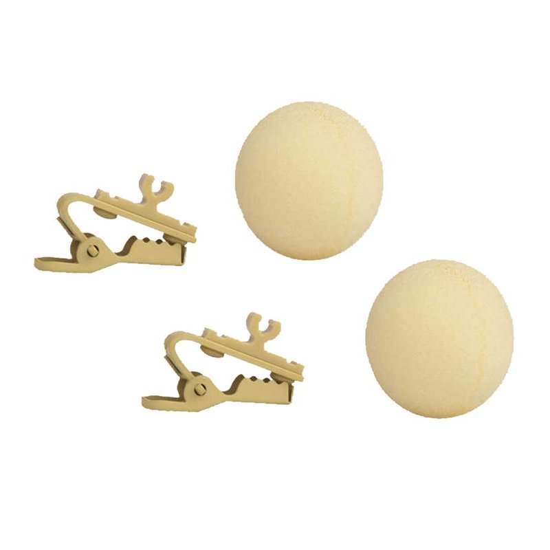 Shure Plopkap en dasclip voor SM93/WL93 huidskleur (2 stuks) Plopkap en dasclip voor SM93/WL93 huidskleur (2 stuks)