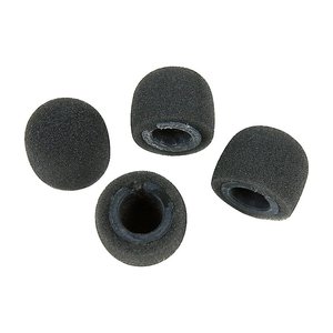 Shure Plopkap voor 838/839/SM83/839W/WL83A zwart (4 stuks)