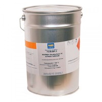 zwarte Warnex verf voor speakers (6 kg)