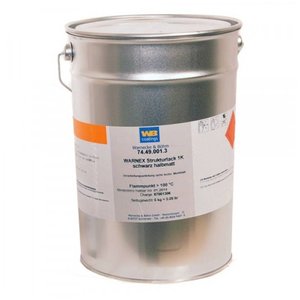 Penn Elcom Warnex verf zwarte spetterlak voor luidsprekers 6kg Warnex verf zwarte spetterlak voor luidsprekers 6kg